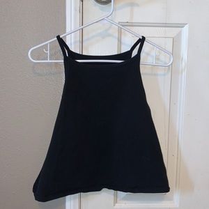 Black crop top from Torrid
